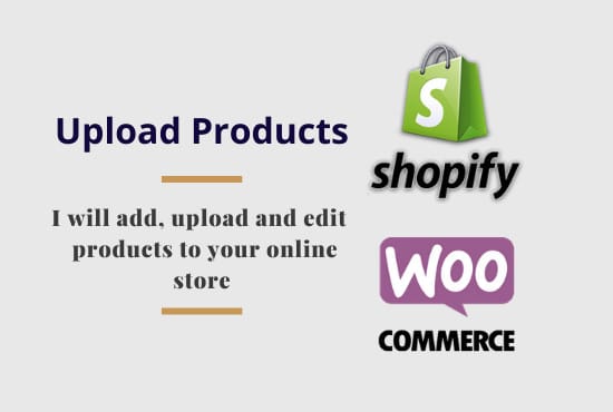I will add upload products to shopify store, woocommerce,wix,ebay amazon,opencart, CSV