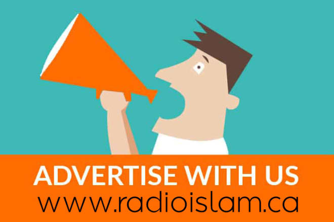 I will advertise your product or service on islamic talk radio