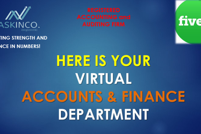 I will be your accounting and finance virtual assistant at USD 8 per hr