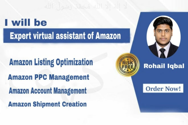 I will be your expert amazon virtual assistant