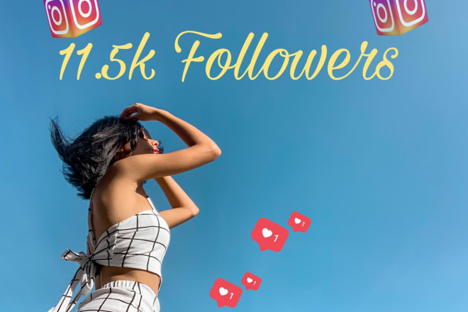 I will be your instagram influencer on social media, real and active followers