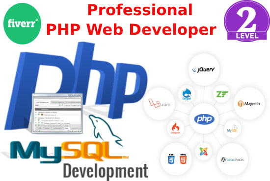 I will be your php developer or php web developer php laravel