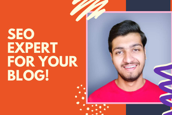 I will be your SEO expert manager for your blog for a month
