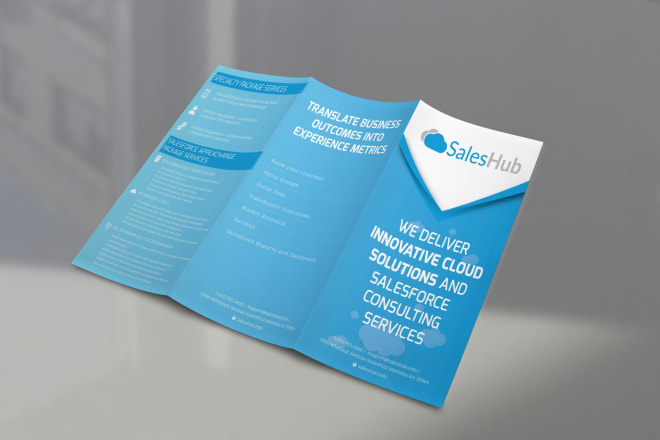 I will brochure, booklet, flyer design, postcard, magazine