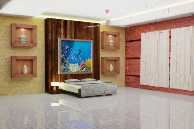 I will build and render 3d models from your sketch