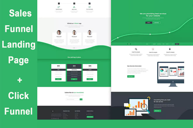 I will build your clickfunnels in click funnel or wordpress sales funnel