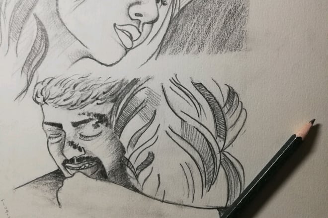 I will can covert your portraits photos as a pencil drawing