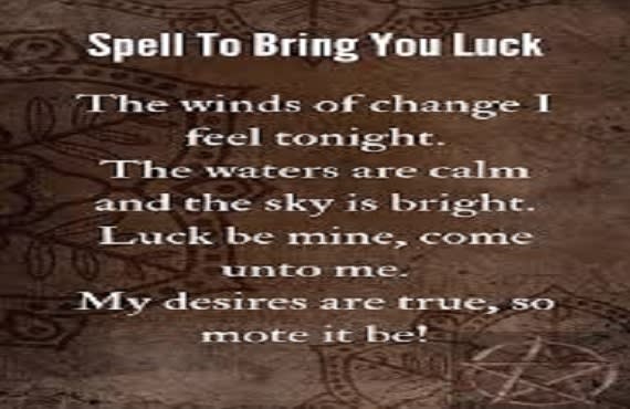 I will cast a good luck career, business and life success spell