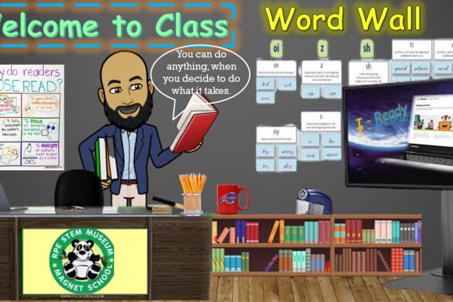 I will conduct online lessons for students on reading math and writing standards