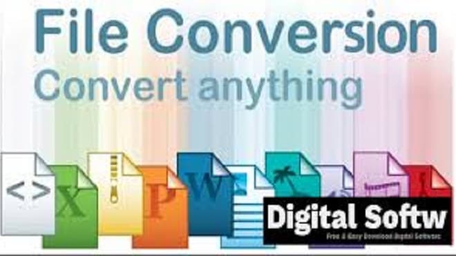 I will convert any type of file to any type
