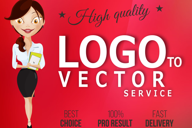 I will convert logo to vector, vectorize, digitize