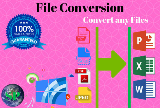 I will convert pdf, image, text to word or excel