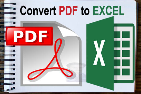 I will convert PDF to excel spreadsheet