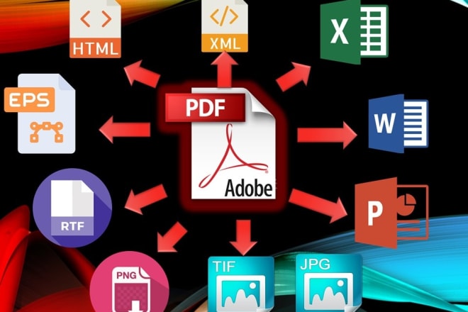 I will convert PDF to word or excel, image text to word or excel in 1 hr
