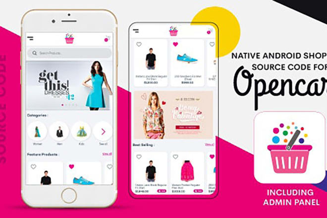 I will convert your opencart site into native android app