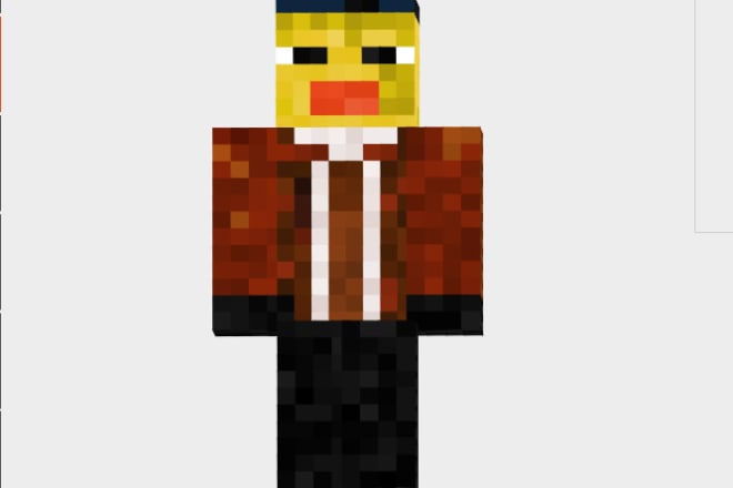 I will creat a best looking minecraft skin