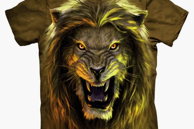 I will create 3d custom t shirt design