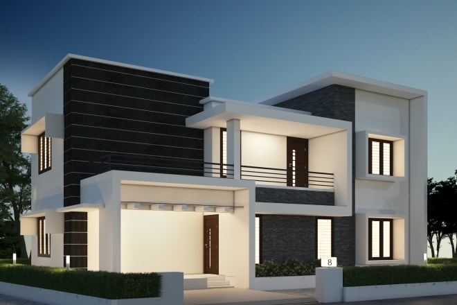 I will create 3d model and render images architecture project