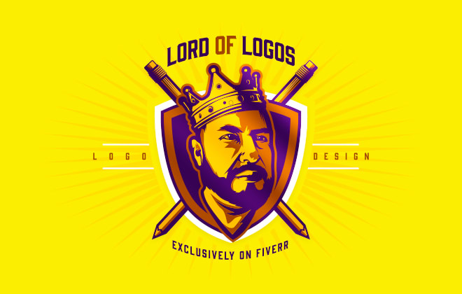 I will create a custom and modern logo design
