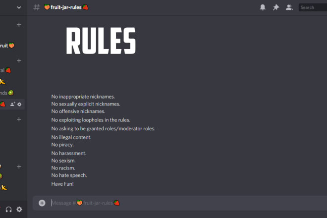 I will create a stunning discord server just for you