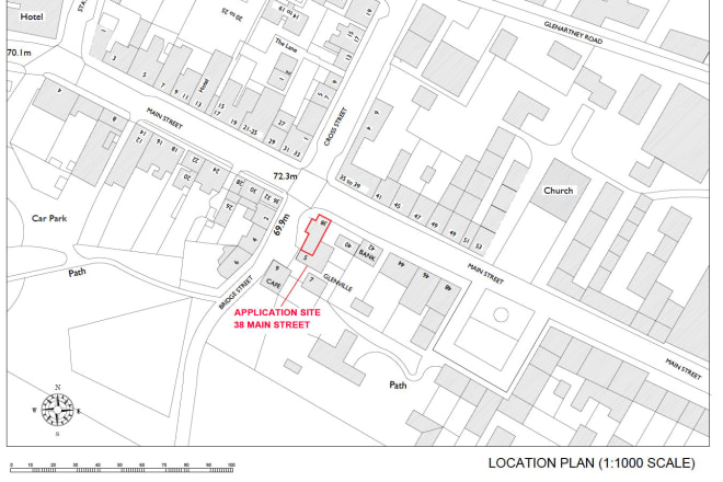 I will create an architecture location plan