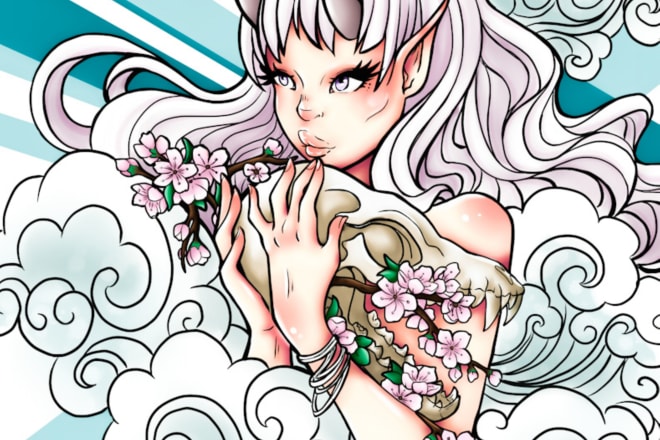 I will create an illustration based on example or description