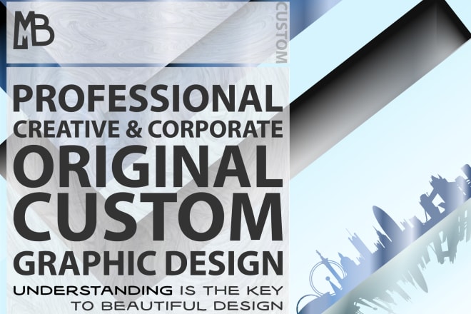I will create an original custom graphic for print, or digital