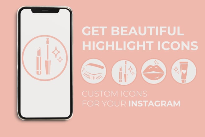 I will create beautiful highlight icons for instagram