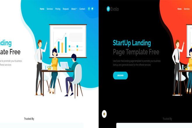 I will create dark mode section from your website using html css js