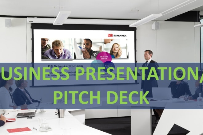 I will create fabulous pitch deck to attract investors
