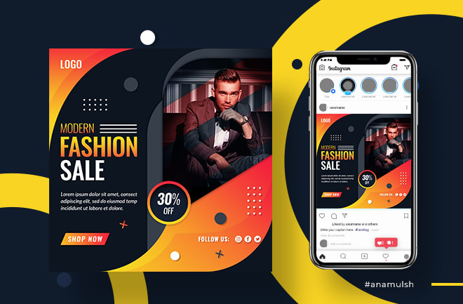 I will create facebook cover or social media post design in just 5 dollar