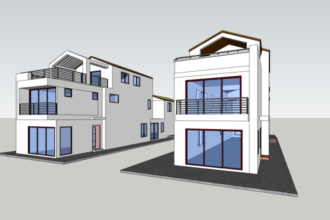 I will create google sketchup 3d model