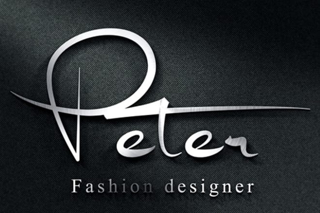 I will create handmade stylish signature logo