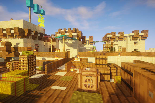 I will create professional minecraft build