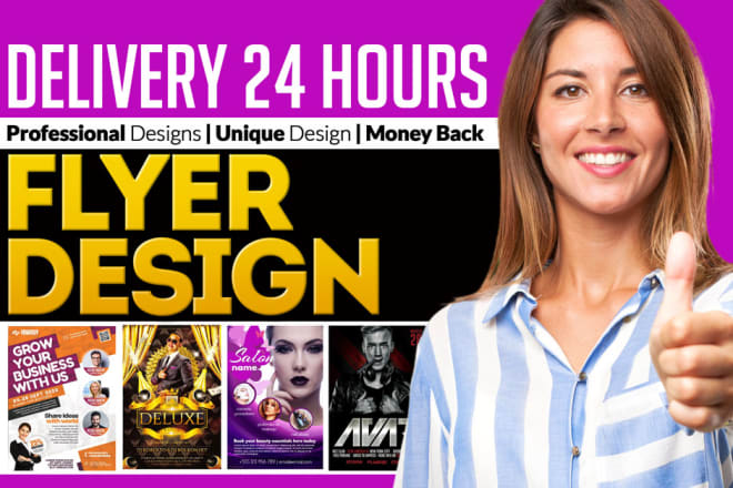 I will create professional online flyer for your event