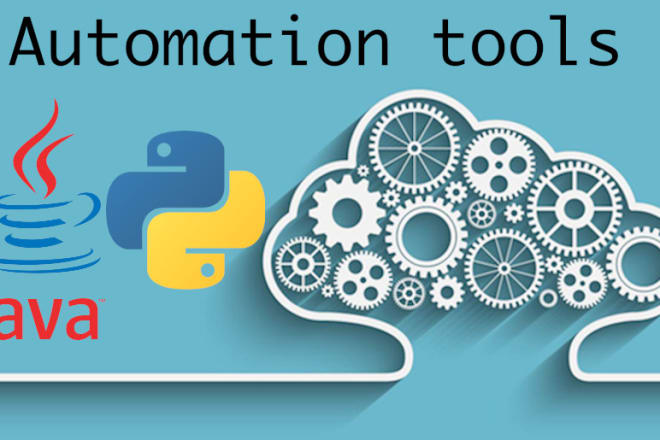 I will create python or java programs for automation, bots and web scraping
