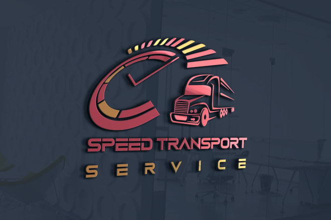 I will create transport, trucking and logistics logo