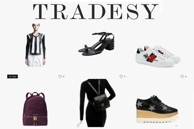 I will crosslist to tradesy from other ecommerce platforms
