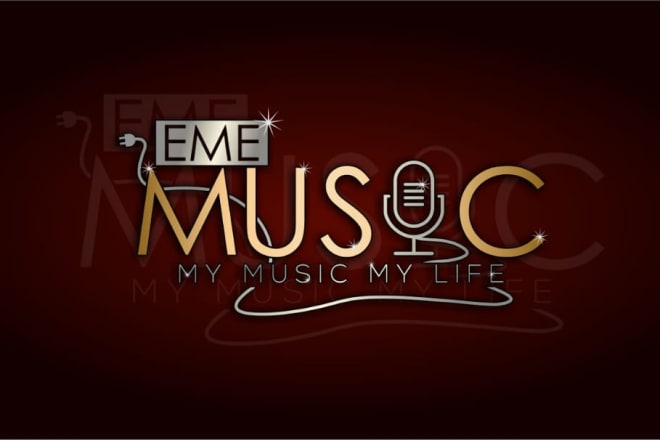I will design 3 professional music logo