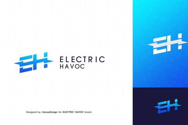 I will design a creative modern minimal logo