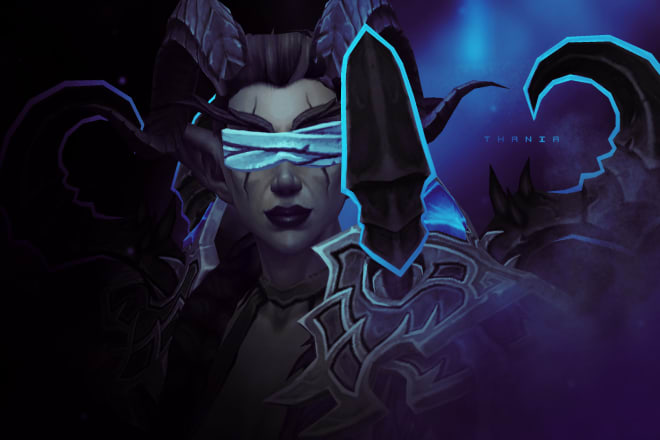 I will design a custom world of warcraft wallpaper image