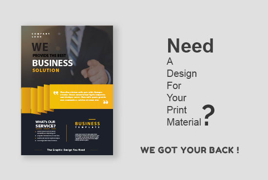 I will design a flyer brochure restaurant menu in 12 hours