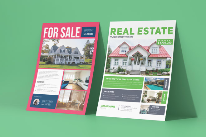 I will design a professional business flyer