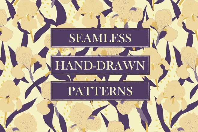 I will design a seamless pattern for you