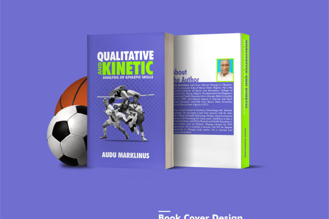 I will design an attractive clean book cover for you