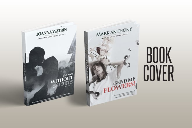 I will design book cover template