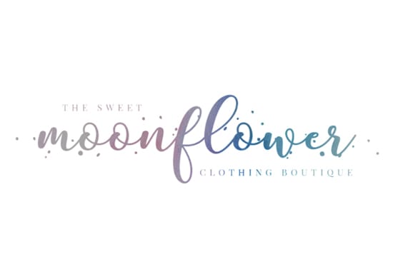 I will design feminine ombre watercolor logo