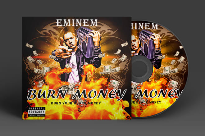 I will design high quality professional mixtape cover and album cover design