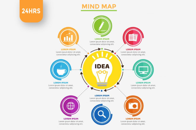 I will design infographic flow chart or diagrams in illustrator