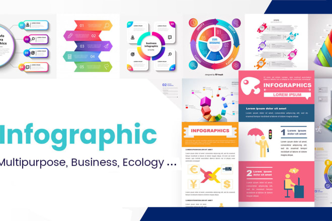 I will design infographic with visually appealing custom graphics